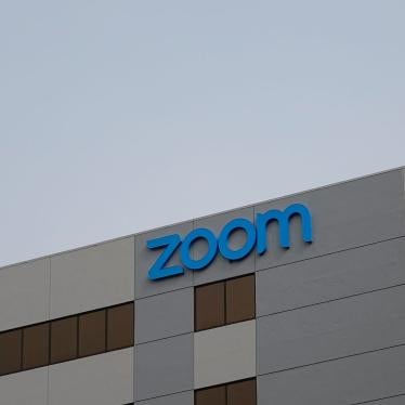 Signage at the headquarters of videoconferencing, remote work, and webinar technology company Zoom (ZM) in the Silicon Valley, San Jose, California, March 28, 2020.