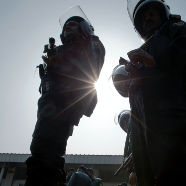 Bangladeshi police cordon off the court building during the court appearance of Bangladesh's former prime minister and Bangladesh Nationalist Party (BNP) chairperson Khaleda Zia in Dhaka, Bangladesh, Thursday, Dec. 28, 2017. 
