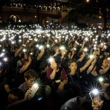 Protesters in Hong Kong, July 5, 2019.   © 2019 Chris McGrath/Getty Images