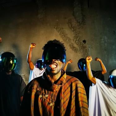 Picture captured during the making of the video clip for Bosembo.