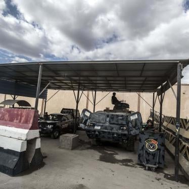 Exterior of a prison