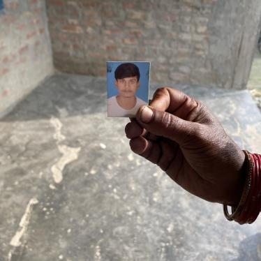 Picture of a migrant who died in Qatar.