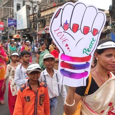 "Women & Trans-persons’ march for Peace & Diversity" in Kolkata, India.