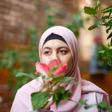 “Amina” was detained at the border as a seven-year-old child with her parents and siblings in 2007 upon entering Canada from Afghanistan to claim refugee protection, Ottawa, Canada, 2021. 