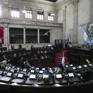 Lawmakers hold a session in Congress in Guatemala City, Dec. 13, 2023. 