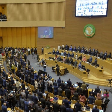 African heads of state attend the 37th Ordinary session of the African Union Summit at the Union's headquarters in Addis Ababa, Ethiopia, February 17, 2024.