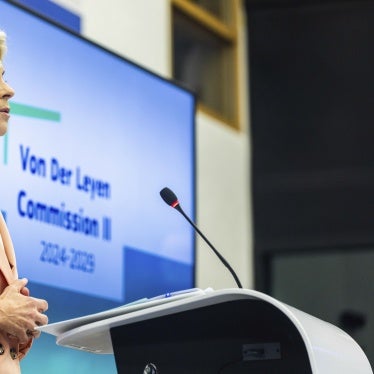 President of the European Commission, Ursula von der Leyen, during a press conference in Strasbourg, France, September 17, 2024.