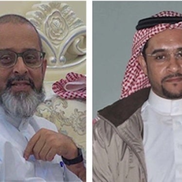 Mohammed al-Qahtani (R), Muhammad al-Ghamdi (C-R), Asaad al-Ghamdi (C-L), and Salma al-Shehab.