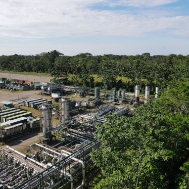 The Tiputini Processing Center of state-owned Petroecuador in Yasuni National Park, northeastern Ecuador, June 21, 2023. 