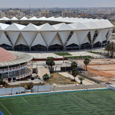 Benghazi International Stadium, Libya, May 11, 2025.