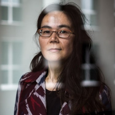 Dr. Dilnur Reyhan, a prominent French-Uyghur scholar and activist, and the president of the European Uyghur Institute, October 13, 2020.