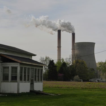  A home near a coal-fired power plant in Cheshire, Ohio, April 14, 2025.