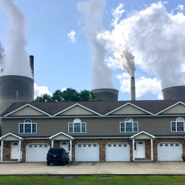A coal-fired plant in the town of Poca near the Kanawha River, in West Virginia, US, August 28, 2018.