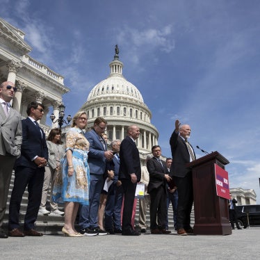  US Representative Chip Roy (R-TX) speaks during a press conference on legislation for the SAVE Act, Washington, DC, May 8, 2024. 