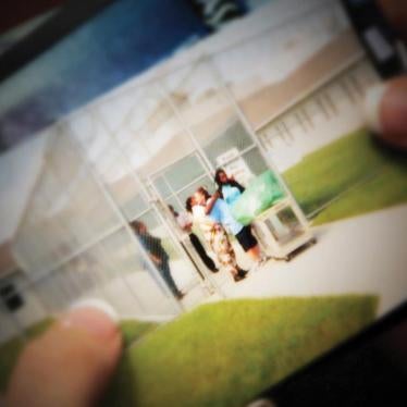 Veronica Limia leaves the Florida Institute for Girls on October 11, 2001. Veronica was prosecuted as an adult at age 17 for burglary