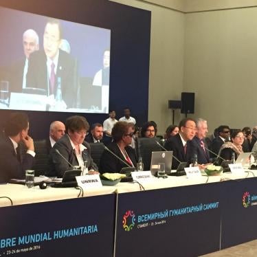 2016WorldHumanitarianSummit