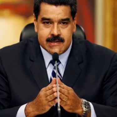 Venezuela's President Nicolas Maduro gestures while he speaks during a news conference at Miraflores Palace in Caracas on May 17, 2016. © 2016 Reuters