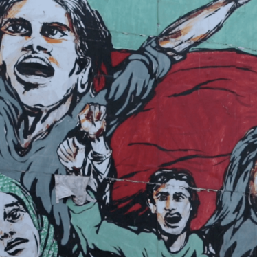 Graffiti art that calls for respecting freedom of expression in India.