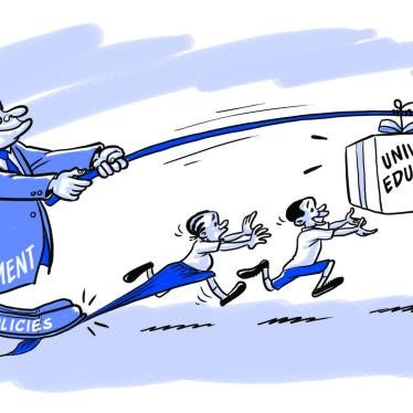Cartoon for Tanzania Education Report 