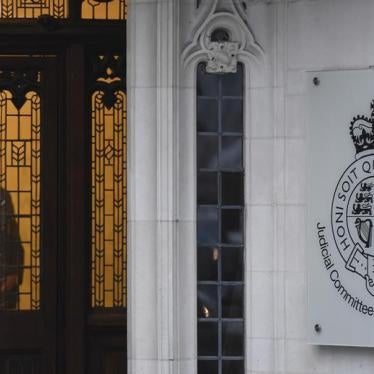 A member of security stands guard inside the Supreme Court in London, Britain, January 23, 2017.