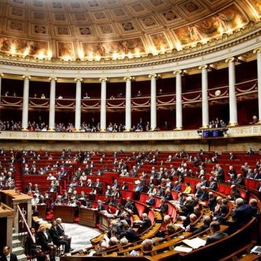 General view of the hemicycle during the questions to the government session at the National Assembly in Paris, France, November 16, 2016. 