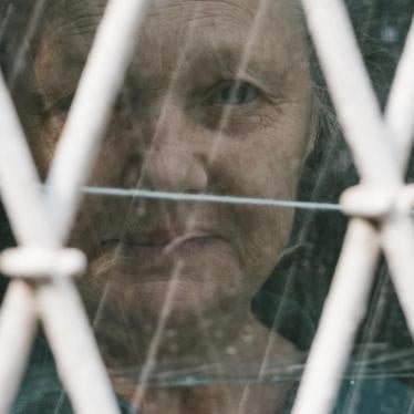 Uzbek human rights defender Elena Urlaeva, detained at a psychiatric hospital from March 1 to March 23, 2017.