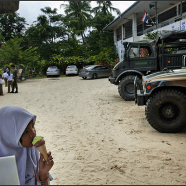 Once soldiers make classrooms their home, the school can become a military target