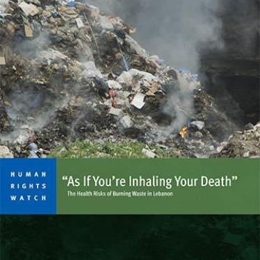 Cover for Lebanon report