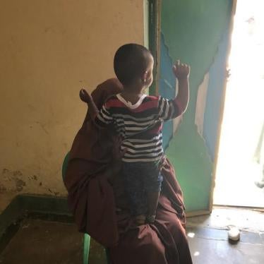 A toddler, then 5-months old, who was wounded but survived the Jamaac Dubad killings. His mother and grandmother were killed in the incident, December 4, 2016.