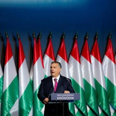 Hungarian Prime Minister Viktor Orban speaks during his state-of-the-nation address in Budapest, Hungary, February 10, 2017. 