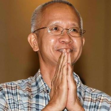 Veera Somkwamkid, a prominent anti-corruption activist, has been charged under the Computer-Related Crime Act for mocking Thai Prime Minister Gen. Prayut Chan-ocha on Facebook. 