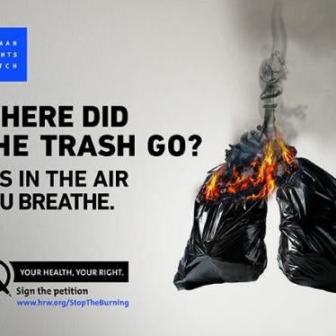 Human Rights Watch launched a public campaign on January 19, 2018, calling for an end to Lebanon’s waste crisis.