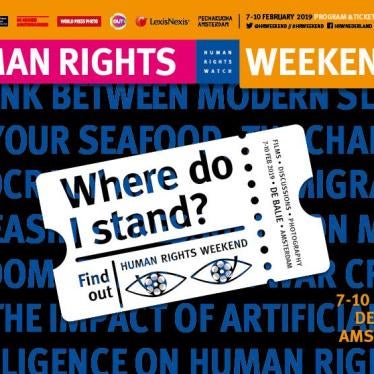 Human Rights Weekend Amsterdam 2019