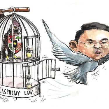 Former Jakarta Governor Basuki Tjahaja Purnama is released from prison but Indonesia keeps its notorious blasphemy law. 