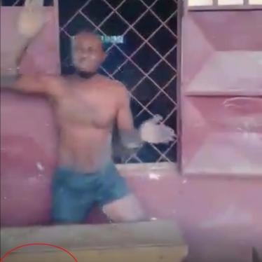 Screenshot of the video, at 05:41. Writing on a school desk suggests that the video is filmed at the Government Technical High School in Bali, North-West region.