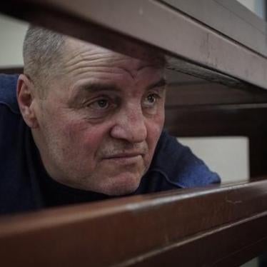 Edem Bekirov in court.