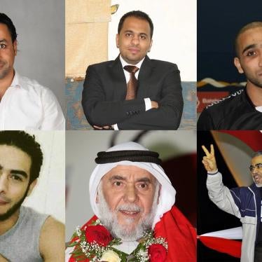 Six individuals held in Bahraini prisons. 