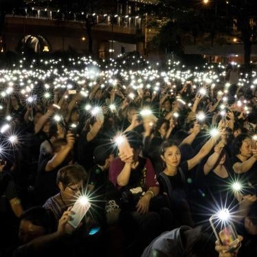 Protesters in Hong Kong, July 5, 2019.