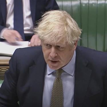 Prime Minister Boris Johnson speaks during Prime Minister's Questions in the House of Commons, London, March 18, 2020.